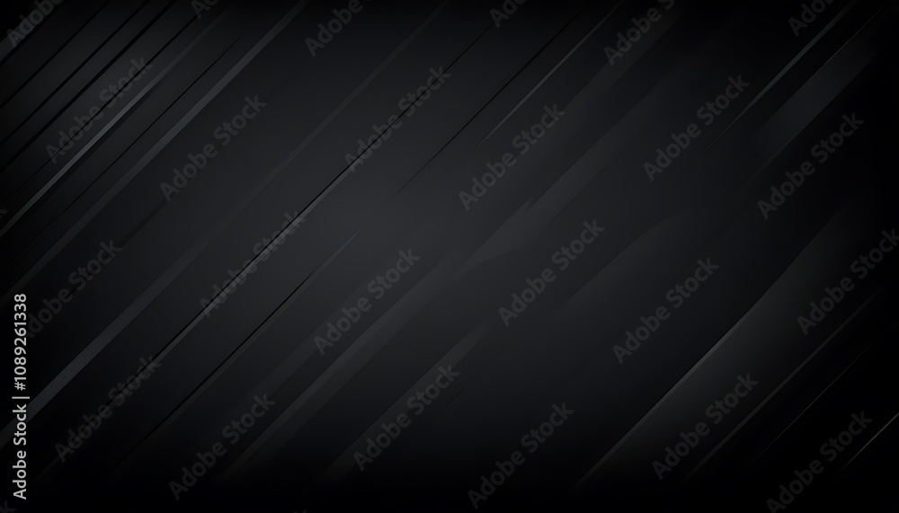 Wall mural abstract black background with blue lines . abstract grey background with lines modern dark backgrou