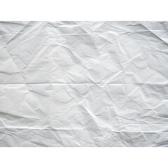 Obraz premium Crumpled White Paper Texture Background