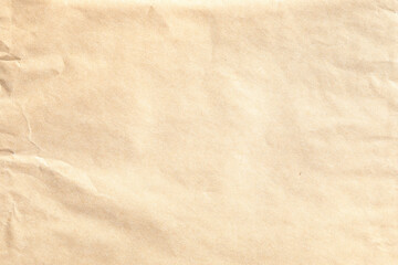 Old crumpled brown paper texture