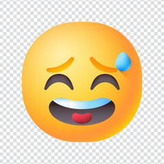 Embarrassed vector design in EPS 10 format. This expressive illustration portrays the feeling of embarrassment, often shown with blushing cheeks, awkward expressions, or shy body language. Ideal for u