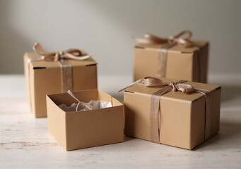 small boxes made love collected special occasions home