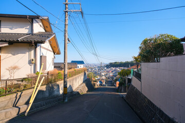 宮城県仙台市太白区 八木山の住宅街