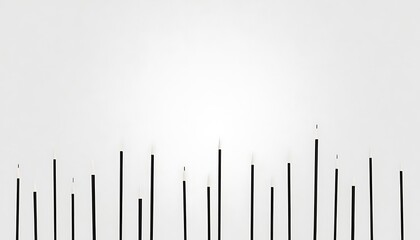 abstract white background with lines White circle and black ray from the circle for background and note space 4