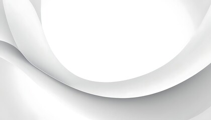 Obraz premium Abstract white and gray color, modern design stripes background with geometric round shape.3