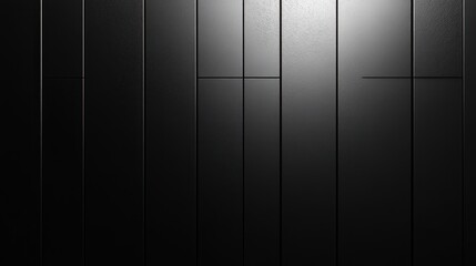 Dark textured panels illuminated by subtle light