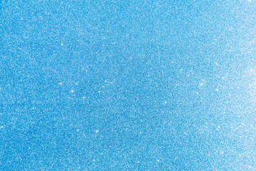 Abstract blue glitter texture background, blank blue glitter pattern background