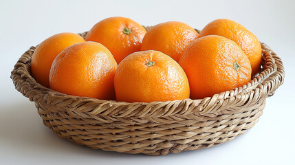 Mandarin oranges with leaves in basket . Citrus just from the tree. Organic veg food. Winter fruits.