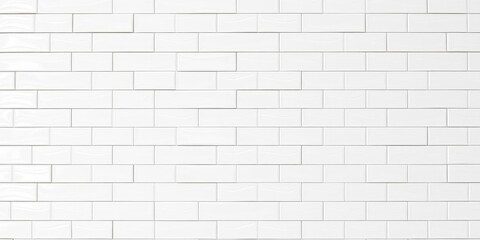 Fototapeta premium White semigloss wall background with arabesque tile wallpaper and polished 3d blocks, wallpaper, polished, white