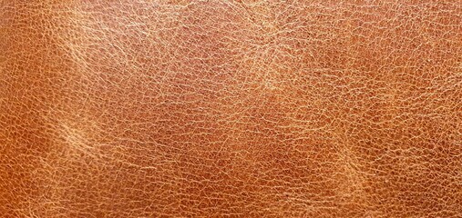 Brown leather texture. Material: genuine leather, eco-leather background. Texture of soft brown cowhide close-up. Fashion, style, material.
