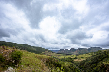 route panoramique, Mpumalanga, Afrique du Sud, Belle nature, attraction de voyage, paysage africain