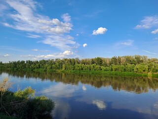 lake and sky