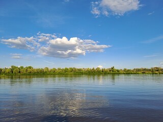 lake and sky