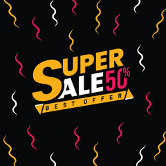 Best offer great discount sale up to 50 percent off