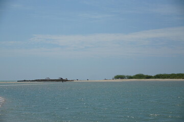 Relaxing beach scene coastal paradise nature photography sunny day tranquil waters serenity and escape