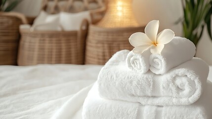 Elegant and Cozy Modern Bedroom Interior Design with Stylish Decor, mockup, poster and Background