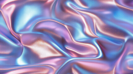 Obraz premium Pearl and iridiscent liquid silk fabric material