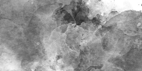 abstract black and white concrete stone wall background, black grunge concrete or cement wall texture in stylish apartments, Oil painting on canvas, Abstract black and grey watercolor for backgound.