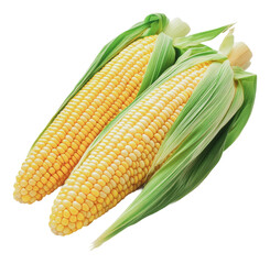 PNG Fresh corn on the cob ready for summer grilling