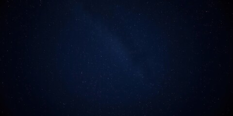 Fototapeta premium Deep night sky with twinkling stars against a dark canvas, cosmos, starry night