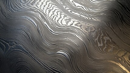 Damascus steel texture © Naria