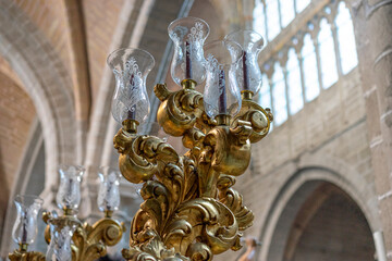 Intricate Wood Carvings in the Choir of Ávila Cathedral