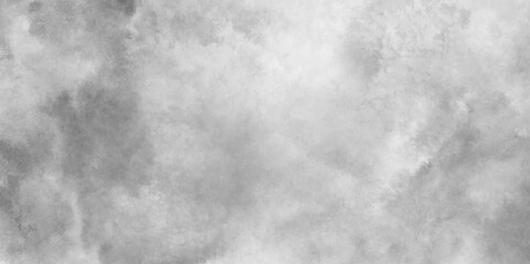 abstract black Smoke Overlays background, abstract watercolor paint, Vignette texture in black and white color, White powder explosion on black background, empty gray concrete wall.