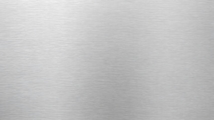 Seamless brushed metal plate background texture tileable industrial dull polished stainless steel aluminum or nickel finish repeat pattern high resolution silver grey rough metallic. Generative AI