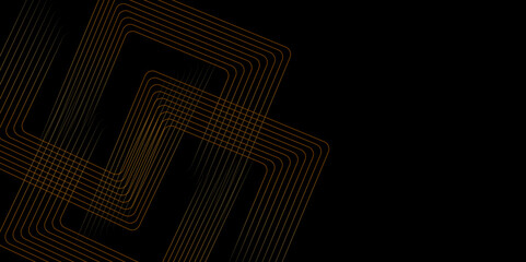 Abstract golden neon geometric light background. technology digital hi tech concept background. Vector illustration abstract graphic design banner pattern presentation background web template