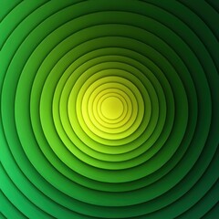 Obraz premium Concentric Circles of Green Shades Forming a Gradient