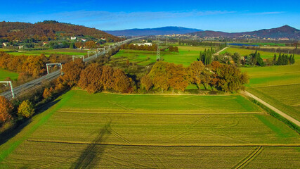 Naklejka premium New Construction Project Breaking Ground