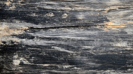 Fototapeta premium Weathered black and grey wooden planks showcasing rich textures and rustic charm perfect for background designs or banners.
