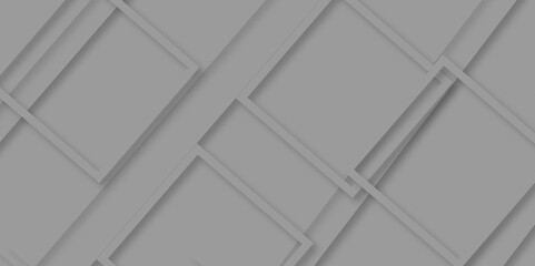Obraz premium modern gray triangle gradient trendy background. multiple gray paper overlap on the gray background with silver color rectangle pattern on banner with shadow. vector illustration Minimalist.