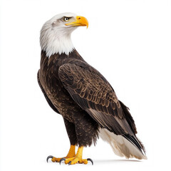 Obraz premium Bald Eagle Isolated