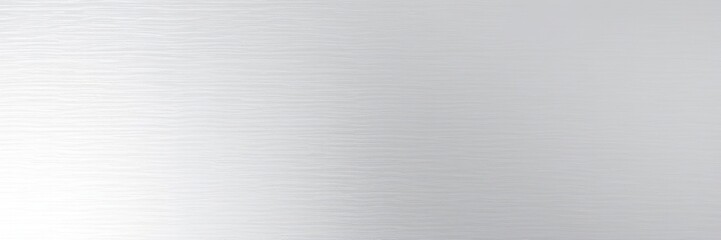 Metallic silver background with a textured grain, creating a sense of depth and dimensionality through soft gradient effects, reflective, sophisticated look, subtle grain