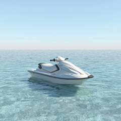 Jet Ski Isolated