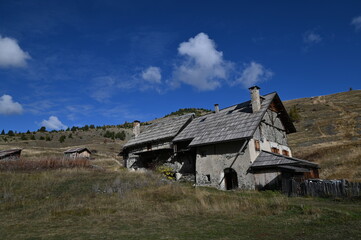 Obraz premium Lac noir du Chenaillet (Cervières)