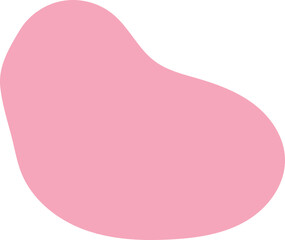 abstract organic shape vector illustration