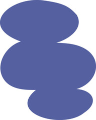 abstract organic shape vector illustration