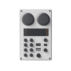 Fototapeta premium Futuristic OP-1 Chord Machine with Sleek Design