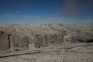Incredible views of the Dolomites 