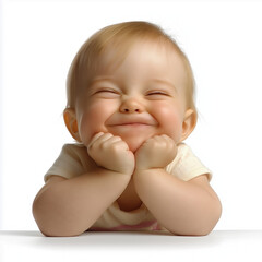 Crying Baby Isolated