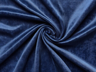 Fototapeta premium Dark Blue Fabric Background