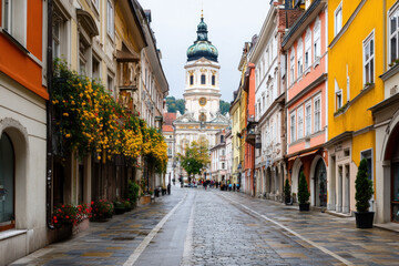 Fototapeta premium Graz In Winter