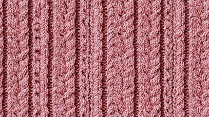 seamless of  The artistry of cable knit is showcased in this macro photograph of a wool sweater