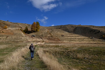 Obraz premium Lac noir du Chenaillet (Cervières)