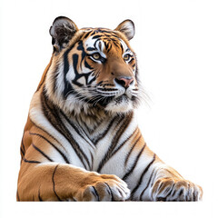 Obraz premium Bengal Tiger Isolated