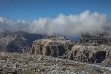 Incredible views of the Dolomites 