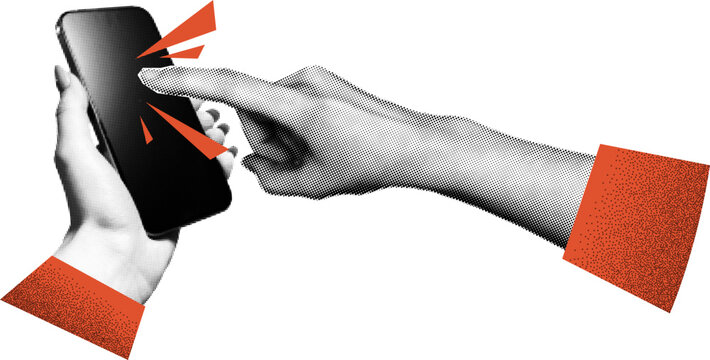 Smartphone Tap Collage