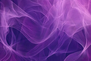 Obraz premium Abstract violet background with soft flowing lines