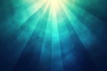 Abstract Teal Rays Of Light Background Image